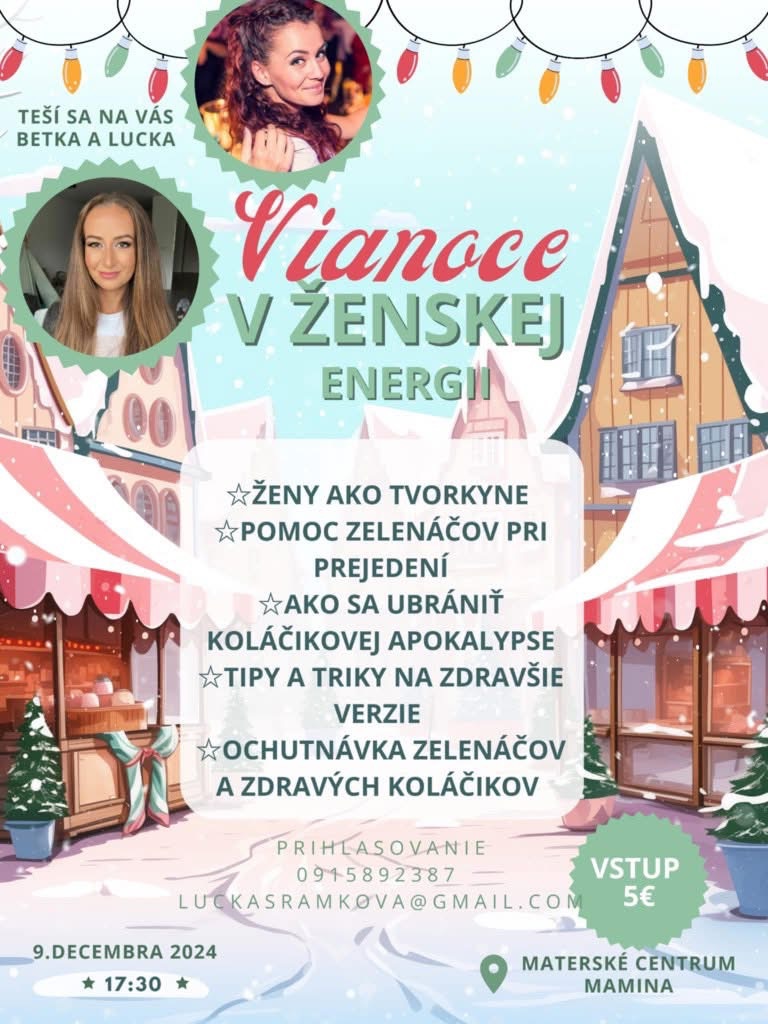 Vianoce v ženskej energii