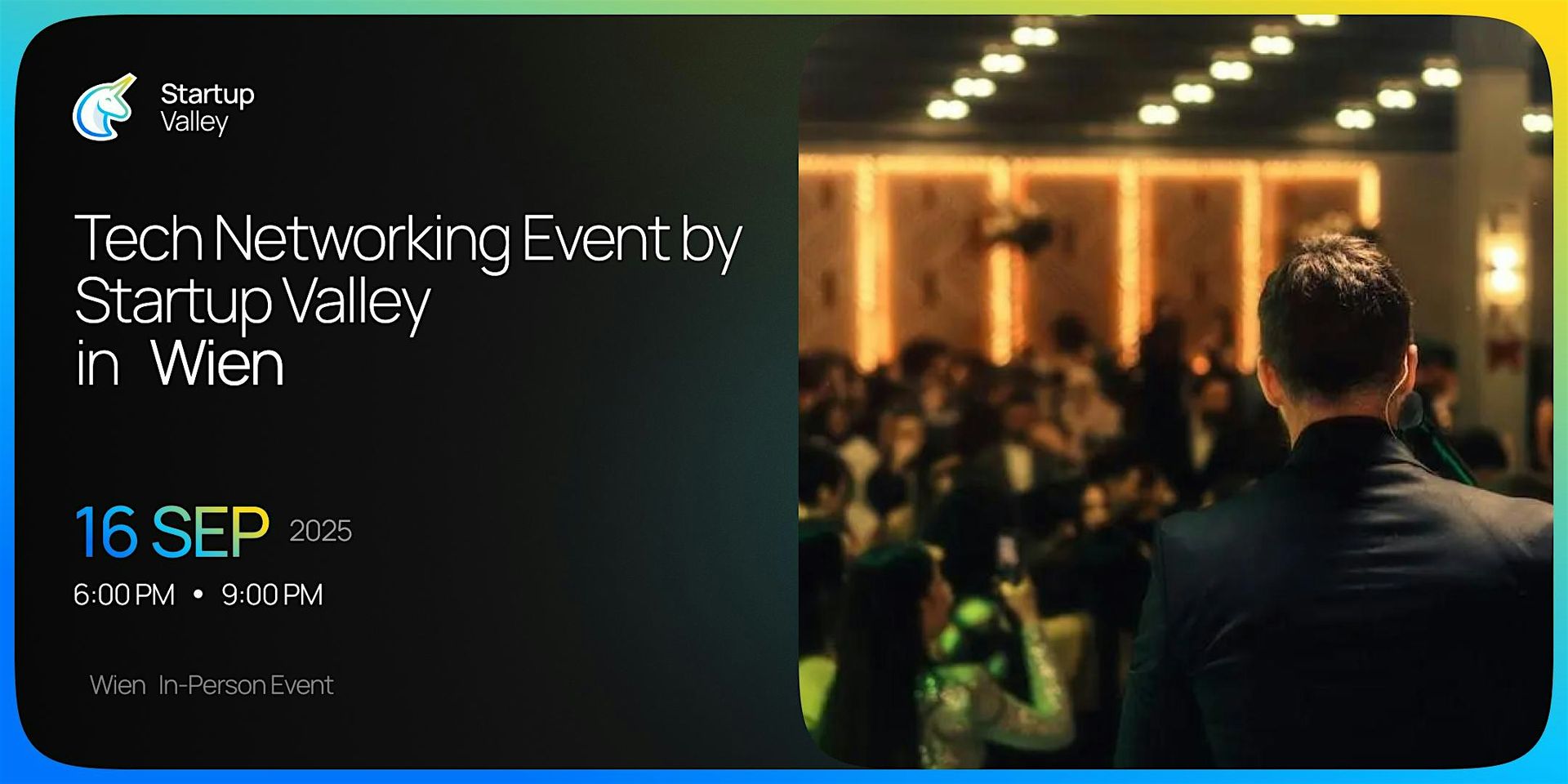 Tech‑Networking‑Event by Startup Valley in Wien