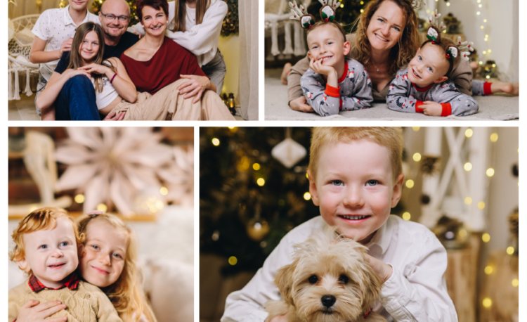 Christmas photo shoot in Jasmine