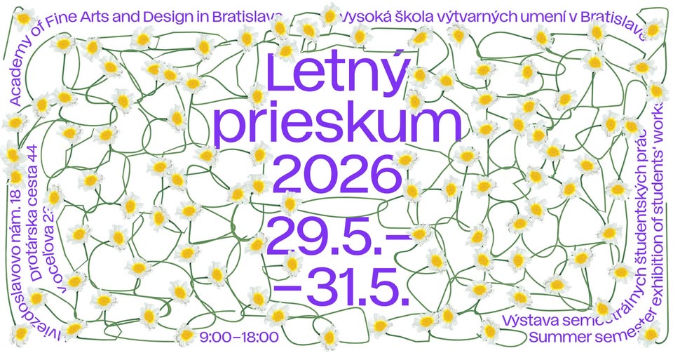 Letný prieskum VŠVU 2026