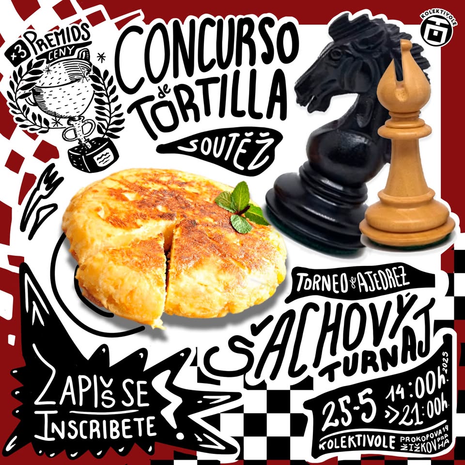 Šachy a Tortilly / Ajedrez y Tortillas