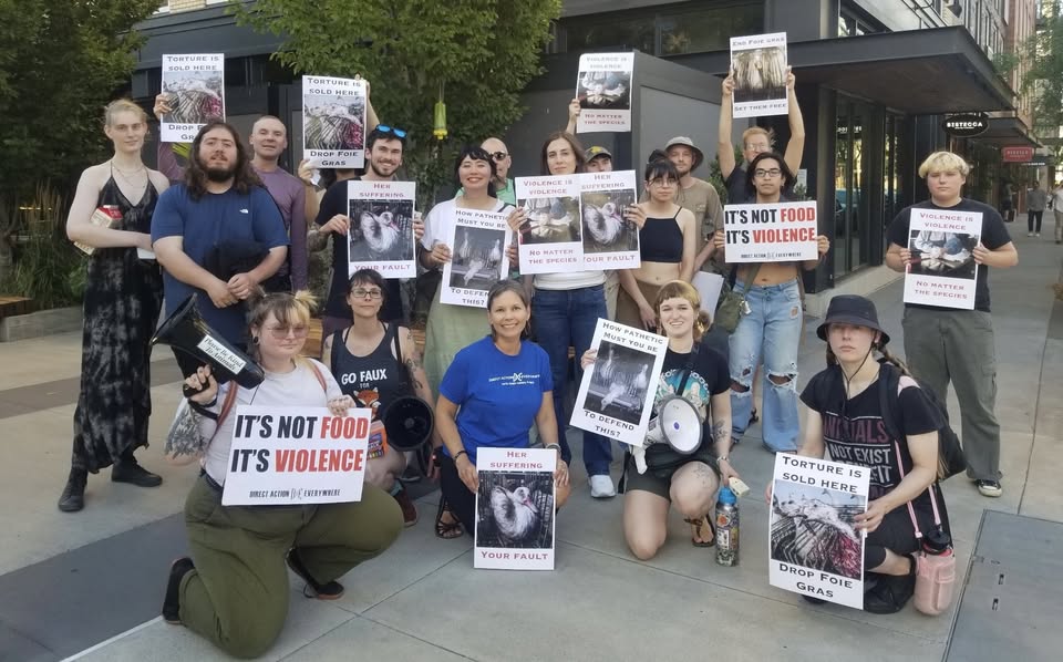 Foie Gras Protest