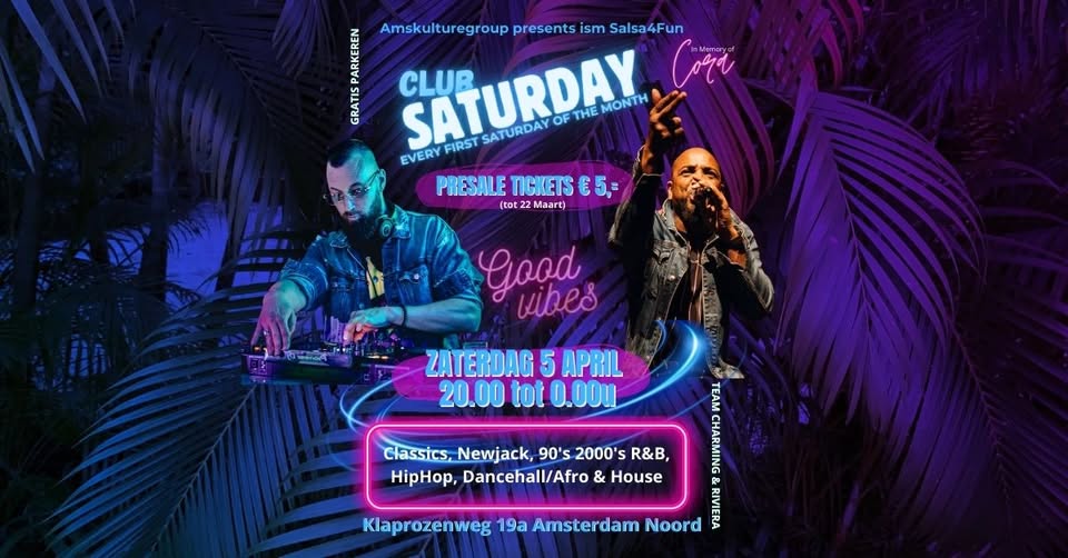 CLUB SATURDAY