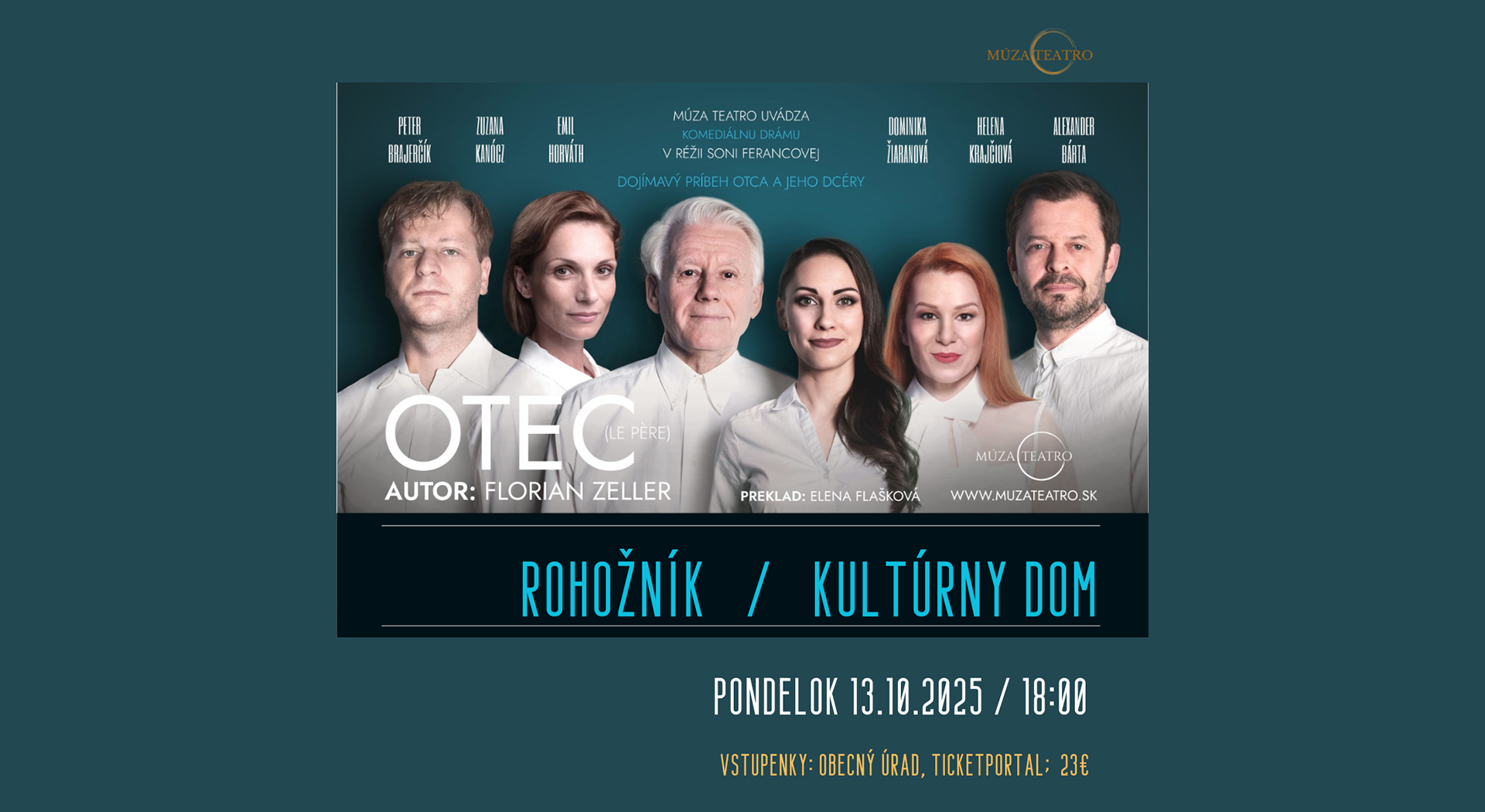 Otec - Rohožník - Kultúrny dom
