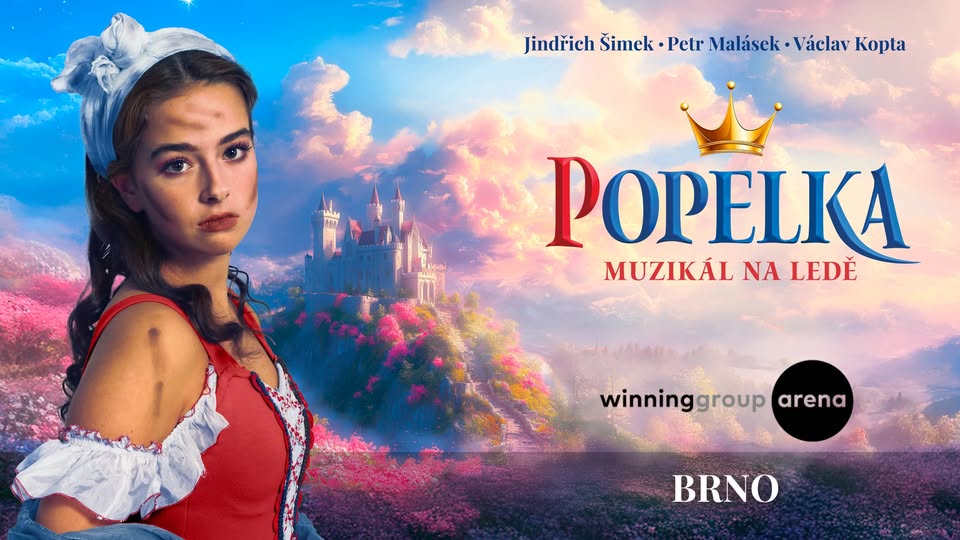 Popelka ⚜️ Kouzelný muzikál na ledě v BRNĚ