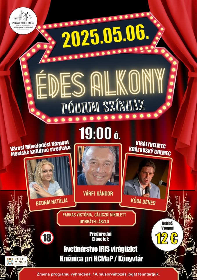 Pódium Színház - ,,ÉDES ALKONY"