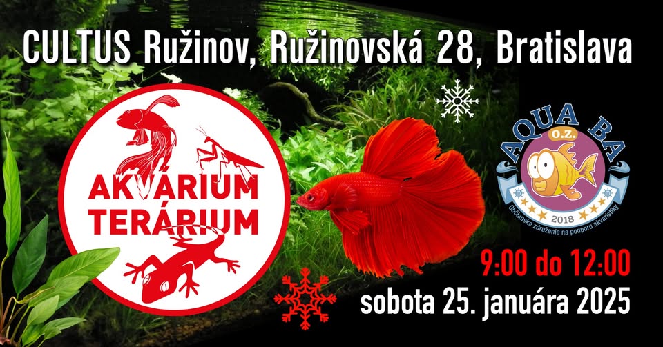 Predajná výstava Akvárium Terárium