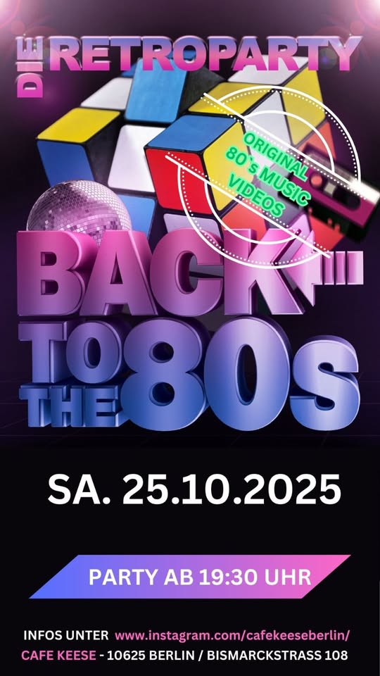 80 er Jahre Party