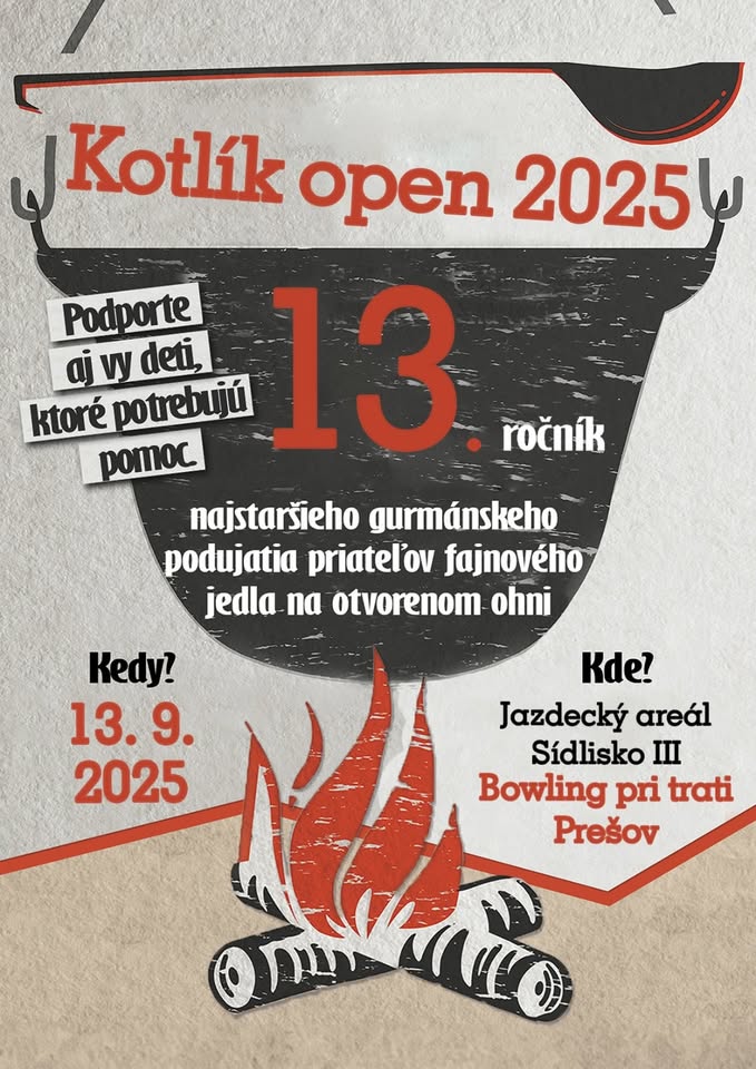 Kotlík Open 2025 - Prešov