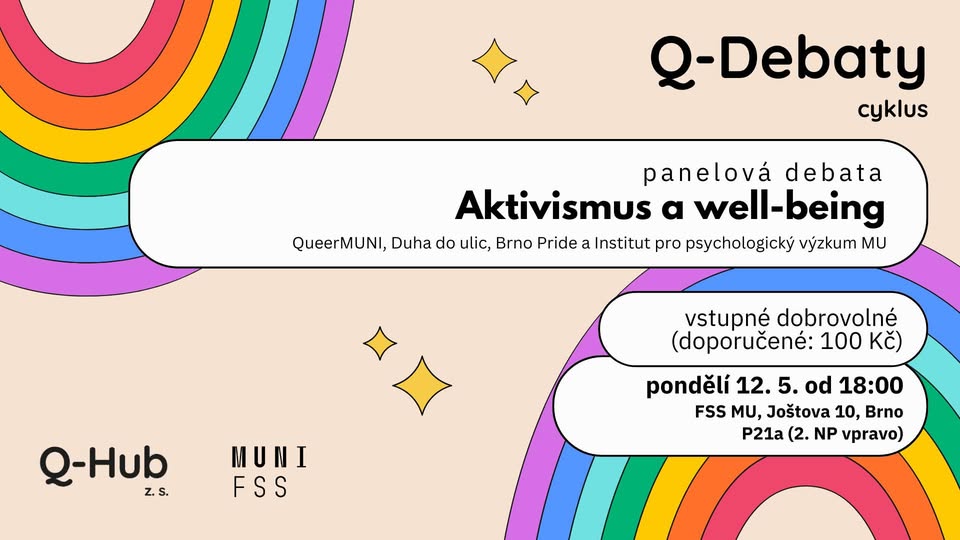 Q-Debaty: Aktivismus a well-being