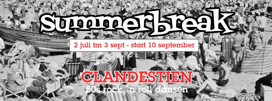 Summerbreak July 2 - Sept 3