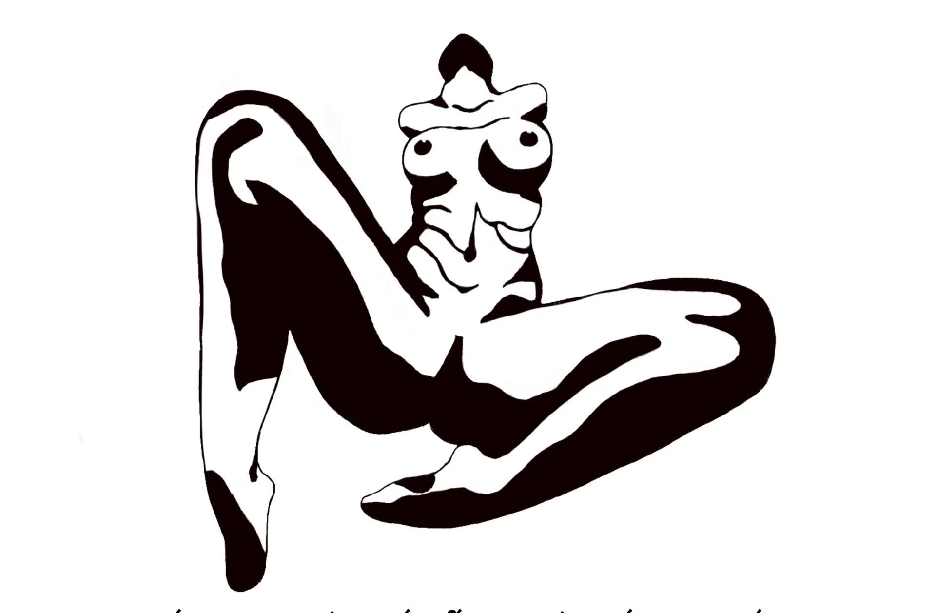 Uninstructed erotic nude figure drawing class