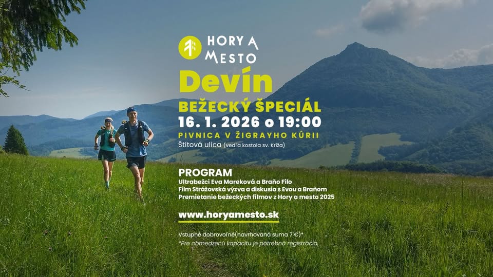 Hory a mesto Devín 2026 - bežecký špeciál
