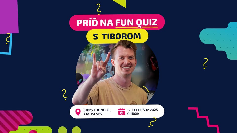 FUN QUIZ s Tiborom | KUBI’S The Nook