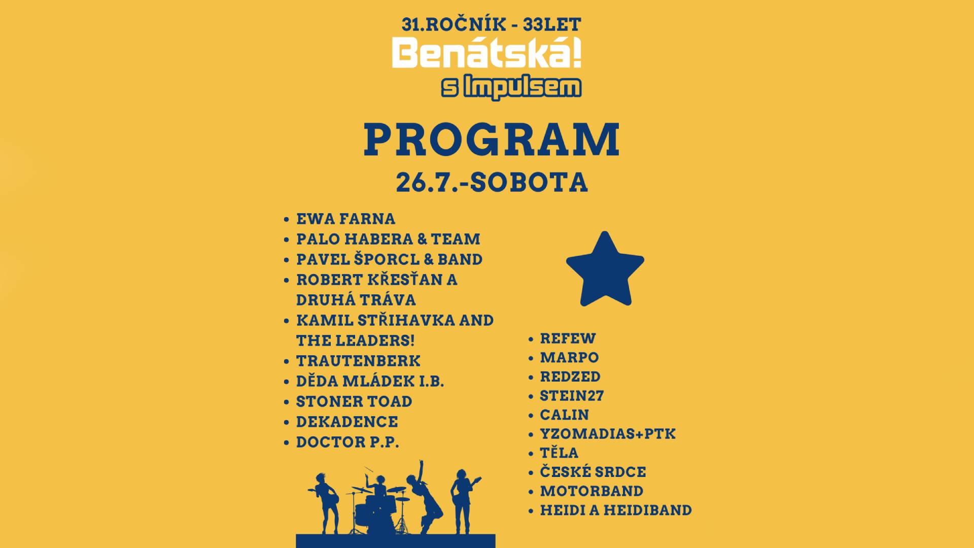 Benátská! s Impulsem - PAVEL ŠPORCL & BAND