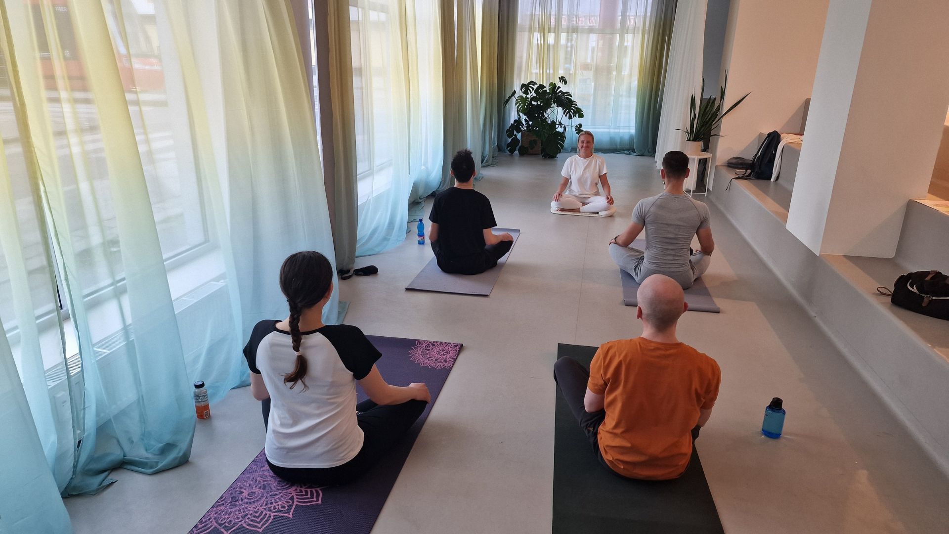Rainbow yoga