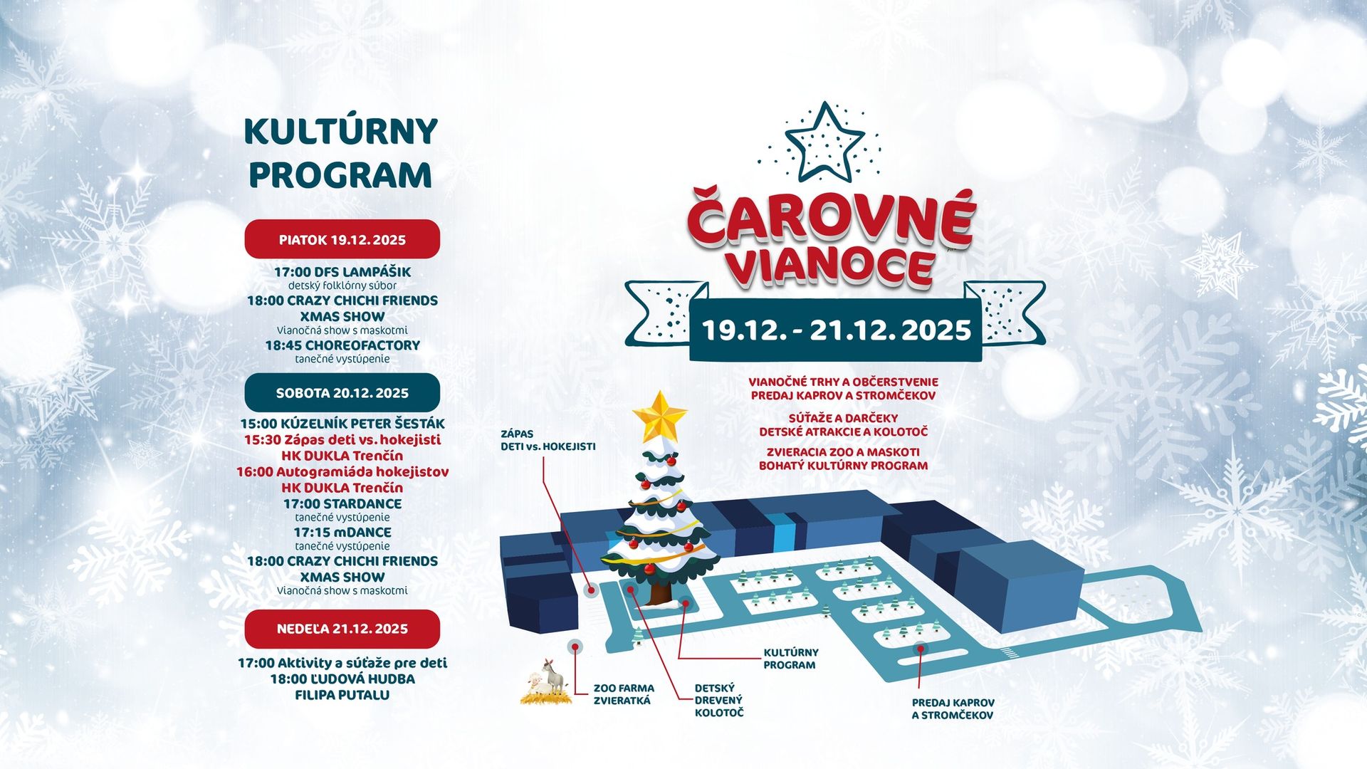Čarovné Vianoce v CITY PARK Trenčín