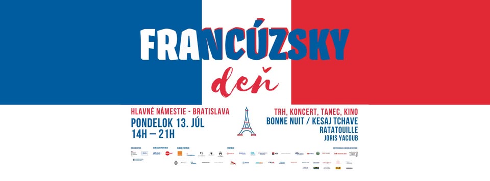 FRANCÚZSKY DEŇ 13. JÚL  / Fête française  13 JUILLET