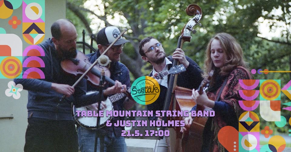 Table Mountain String Band + support: Justin Holmes ~ koncert na Šesťáku