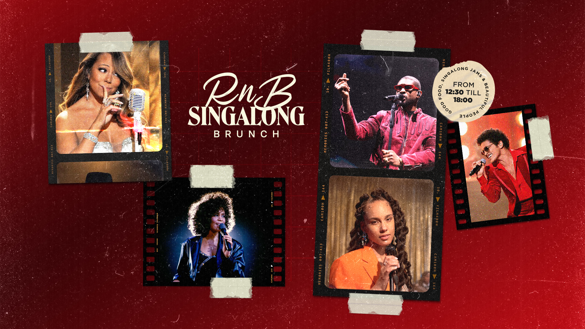 RnB Singalong Amsterdam | Chin Chin Club | 𝟭𝟮:𝟯𝟬 - 𝟭𝟴:𝟬𝟬
