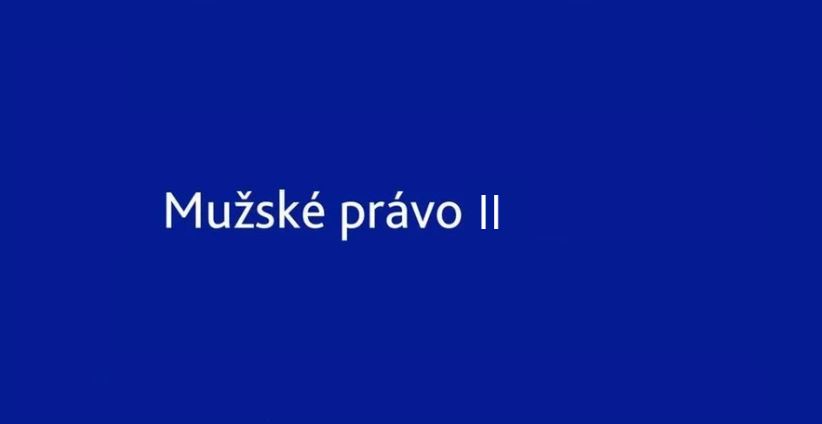 Křest knihy Mužské právo II a setkání s autorstvem