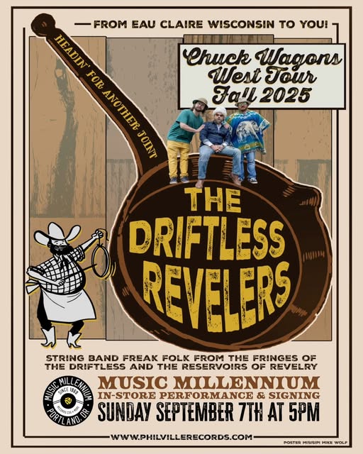 The Driftless Revelers IN STORE pertformance @ Music Millennium Portland, OR