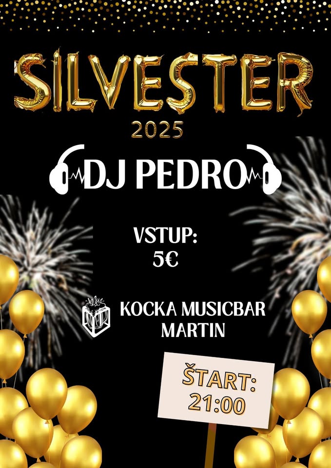 Dj Pedro oslava nového roku 2026