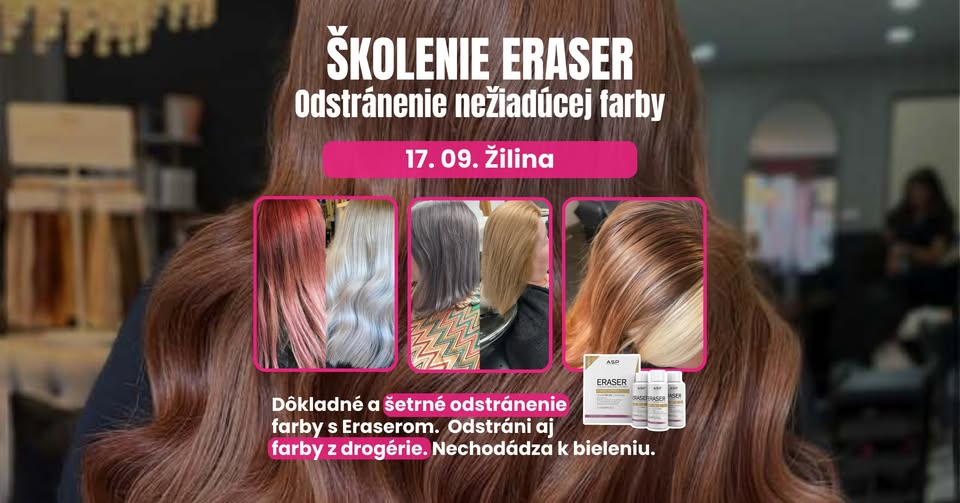 Školenie Eraser - šetrné odstránenie nežiadúcich farieb