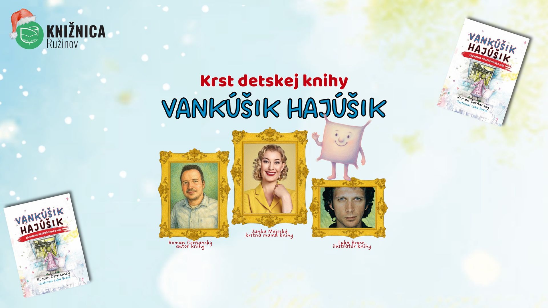 Krst detskej knihy Vankúšik Hajúšik