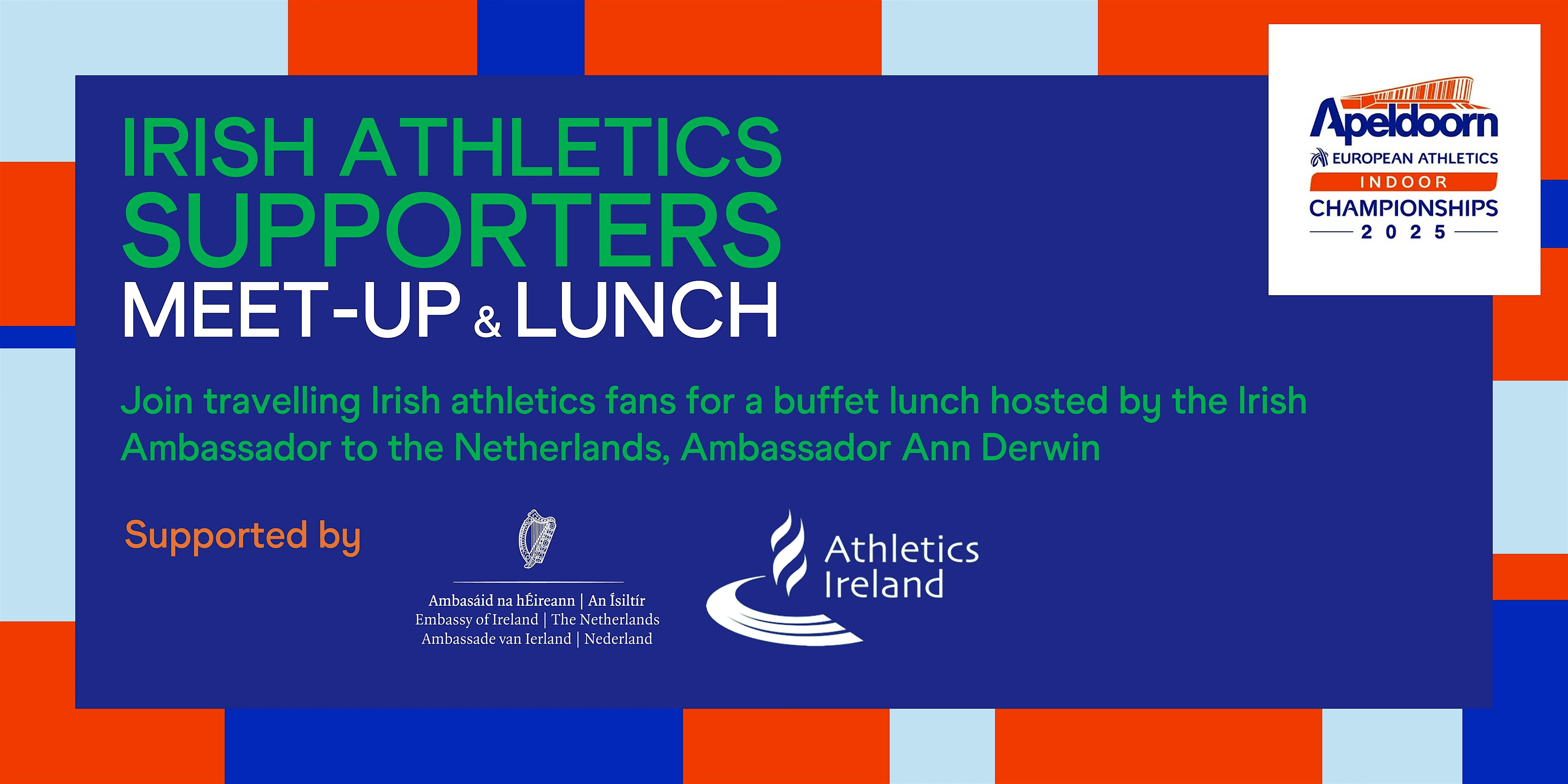 Irish Athletics Supporters Meet-Up & Lunch