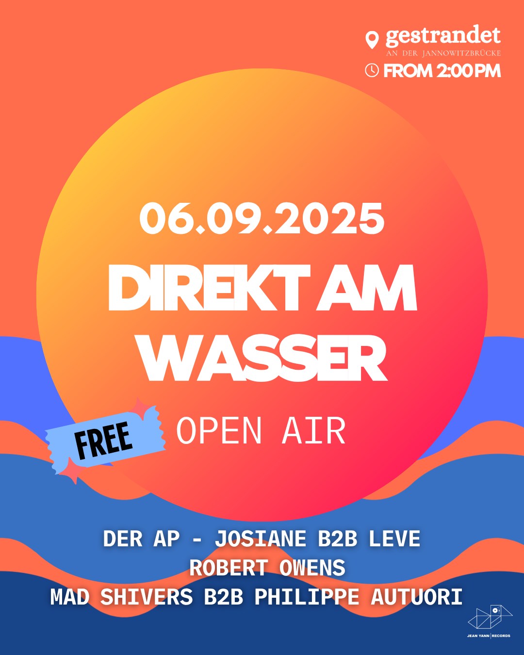 OPEN AIR DIREKT AM WASSER - FREE