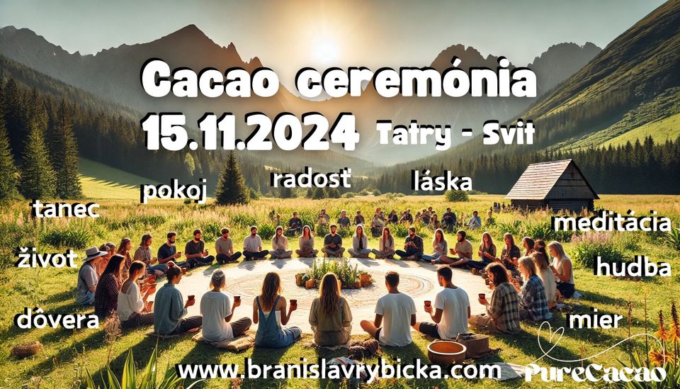 Cacao ceremónia - Tatry Svit