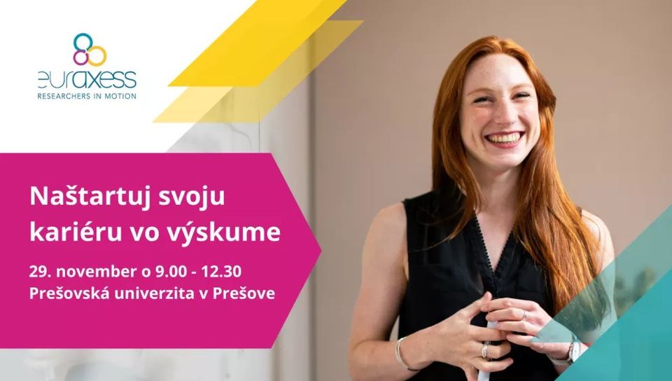Naštartuj svoju kariéru vo výskume - workshop v Prešove