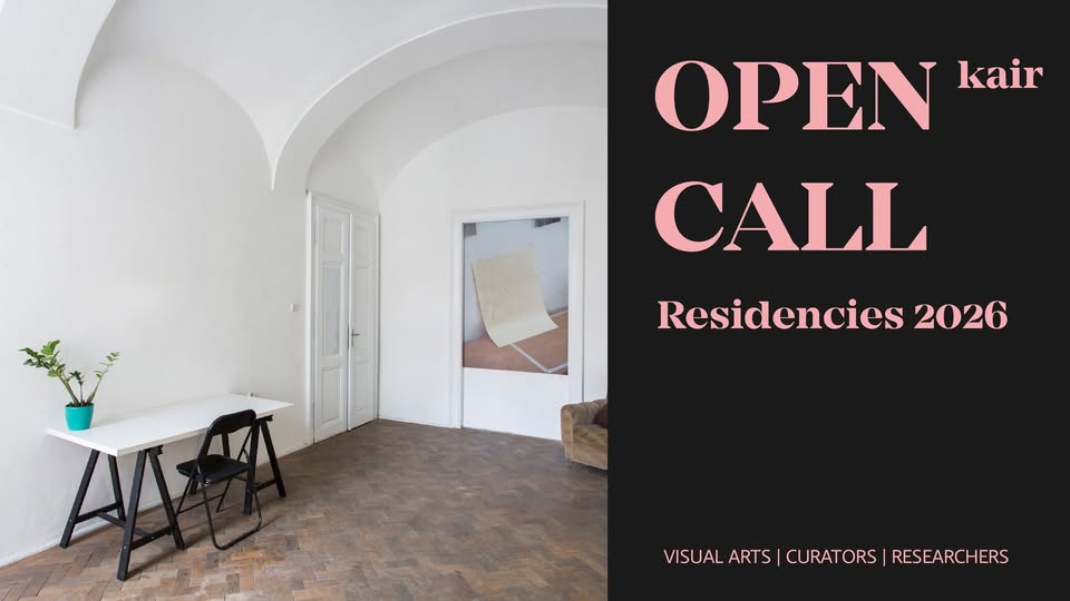 Open Call / KAIR Košice Artist in Residence 2026