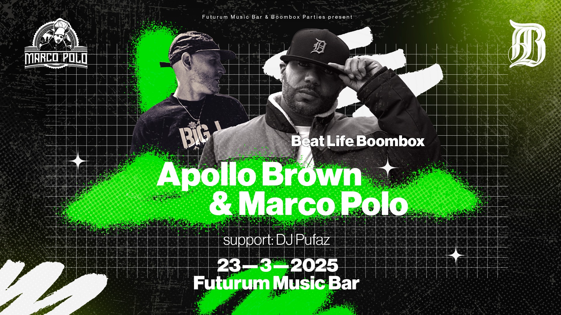 Beat Life Boombox: Apollo Brown & Marco Polo | Futurum Music Bar