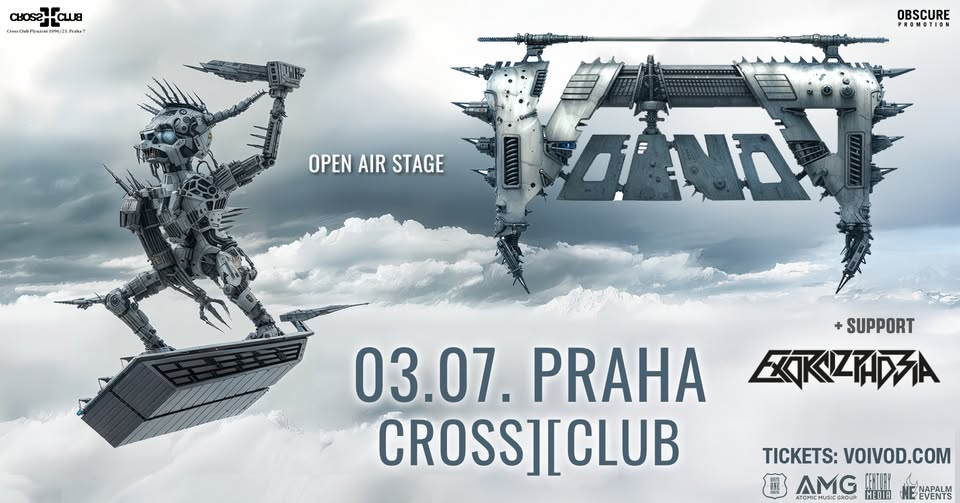 VOIVOD, EXORCIZPHOBIA - Open Air - Praha
