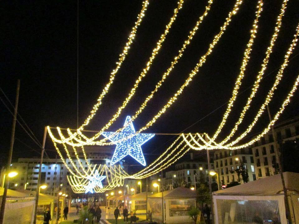 Caminhando na Rota das Luzes de Natal