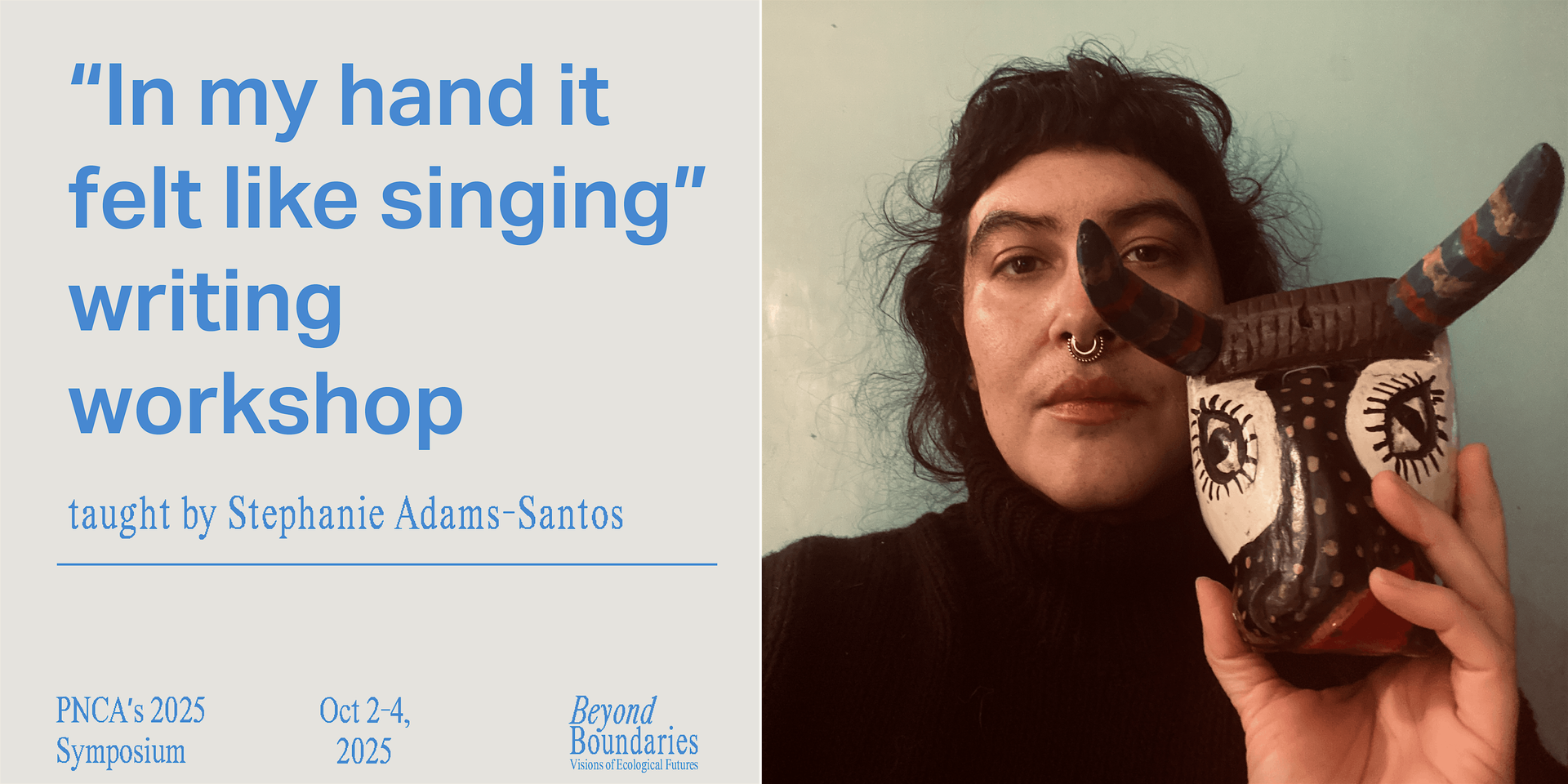 Beyond Boundaries 2025: Writing workshop with Stephanie Adams-Santos