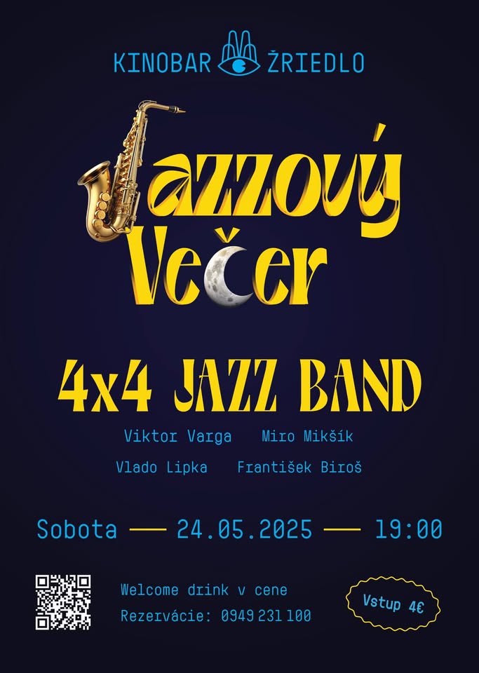 Jazzový Večer 4x4 Jazz Band
