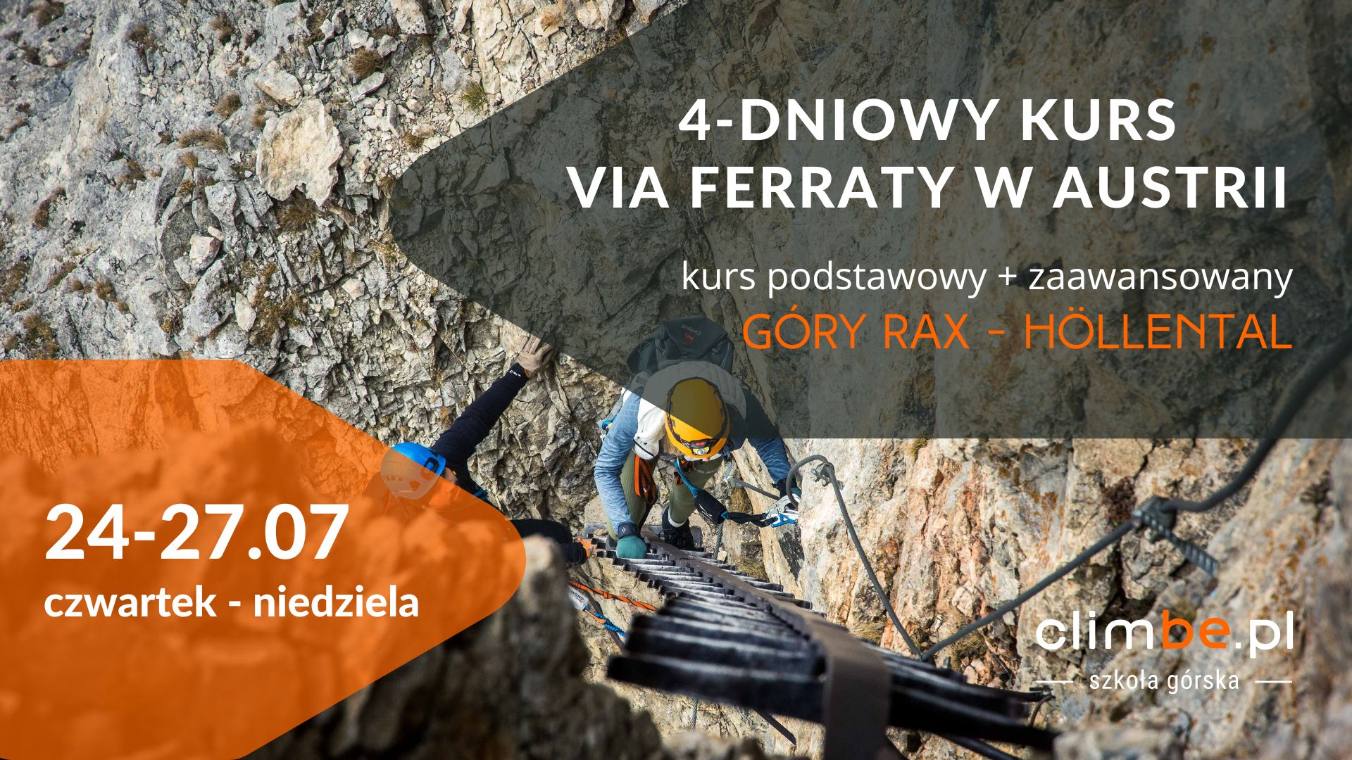 KURS VIA FERRATA - GÓRY RAX (AUSTRIA)