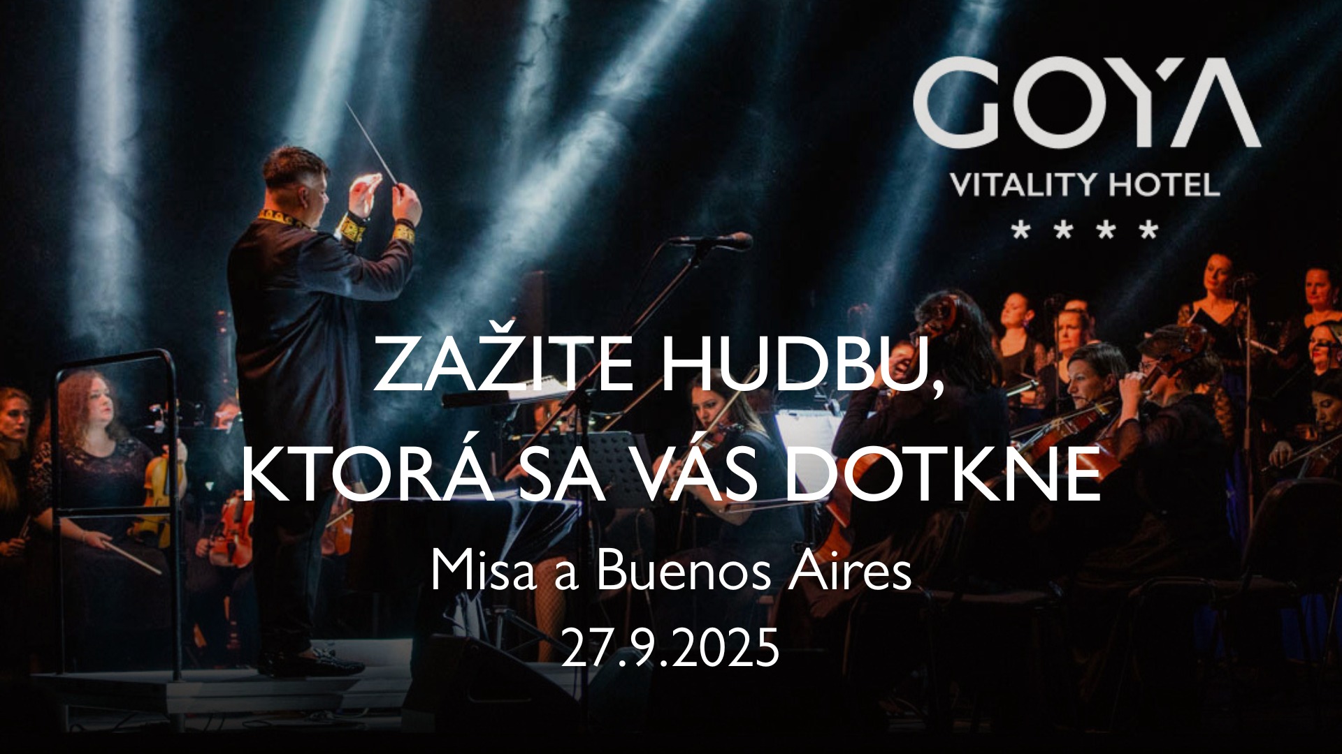 Koncert Misa a Buenos Aires v Goya Vitality Hotel
