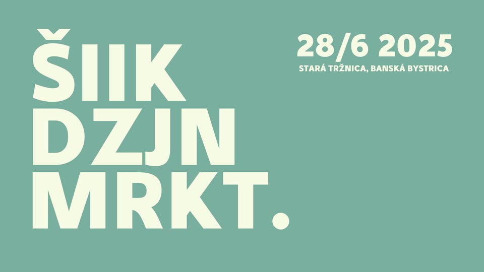 Šiik - dizajn market