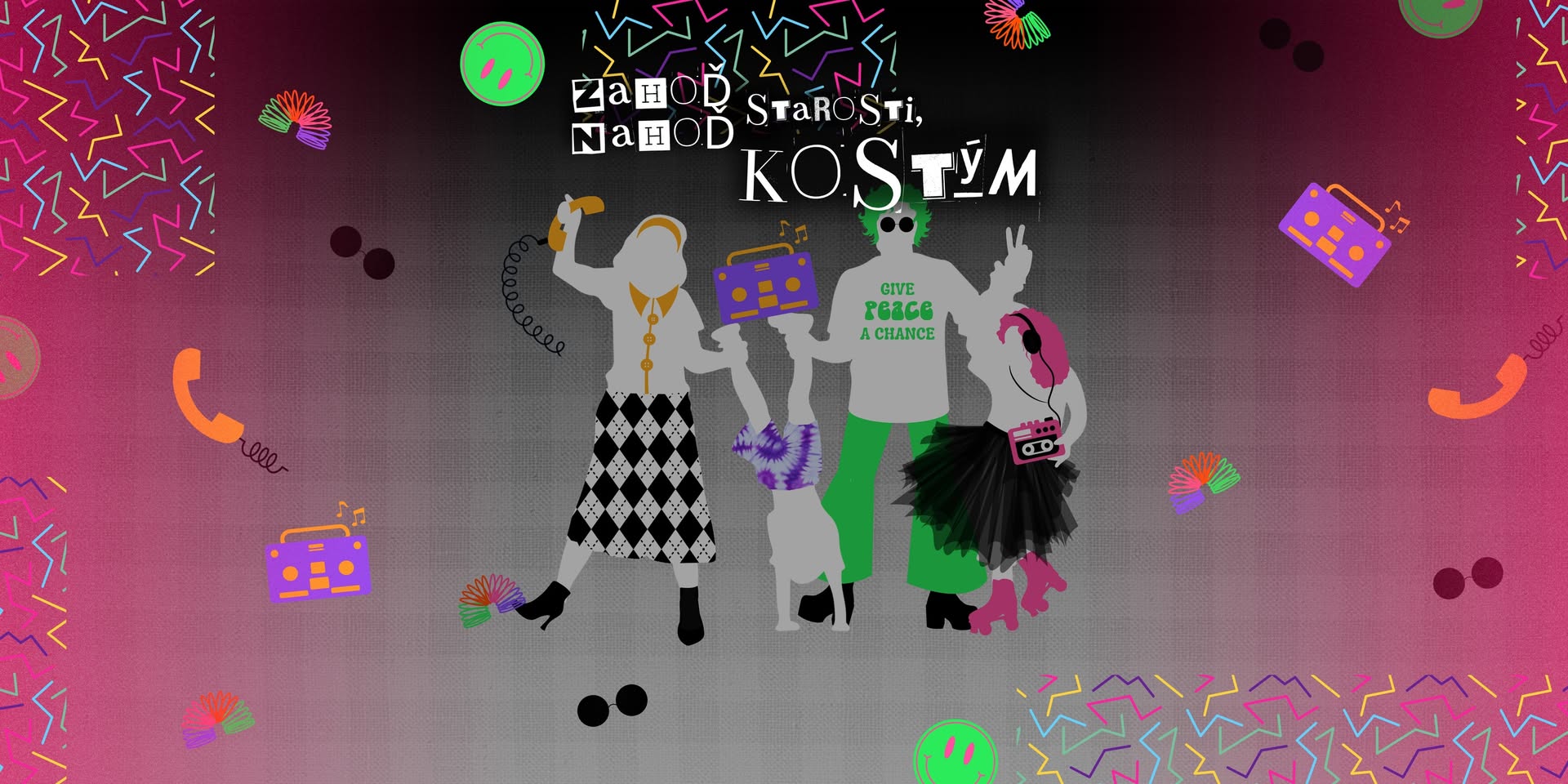 Zahoď starosti, nahoď kostým - Bláznivé retro