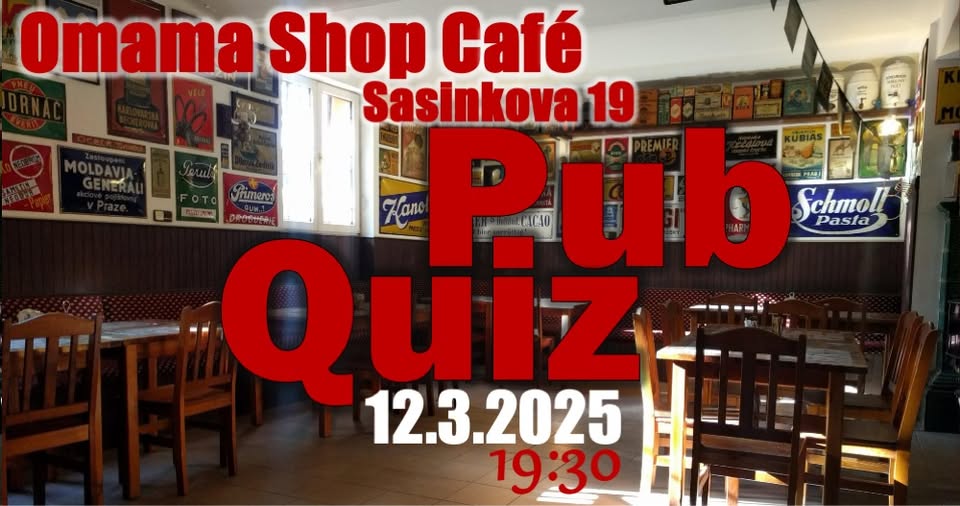 Pub Quiz v Omama Shop Cafe