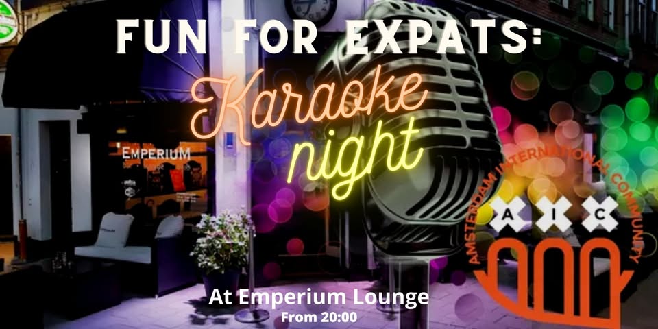 Fun for expats: Karaoke night 🎤🎶