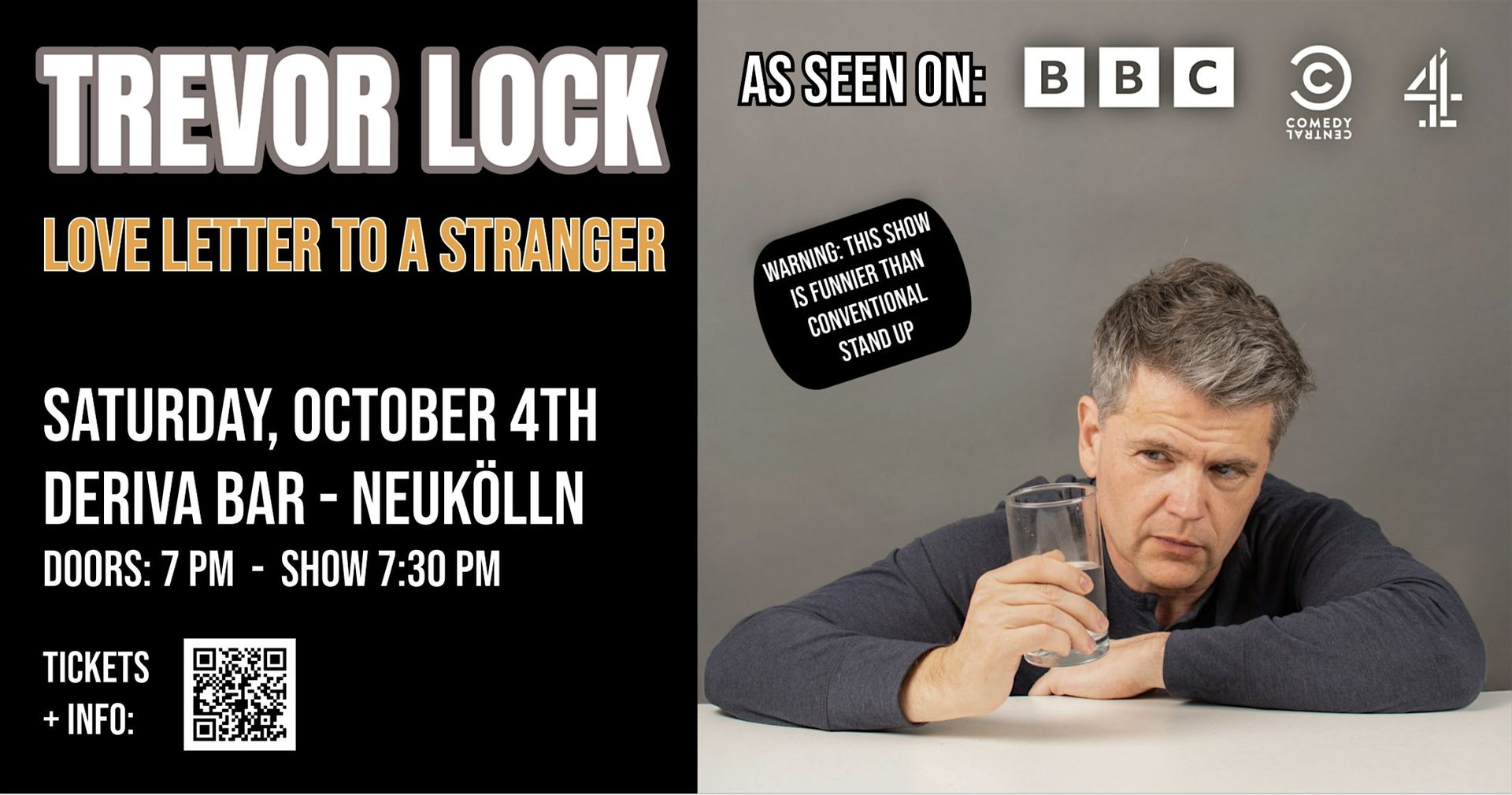 Trevor Lock: Love Letter to a Stranger - English Comedy Special