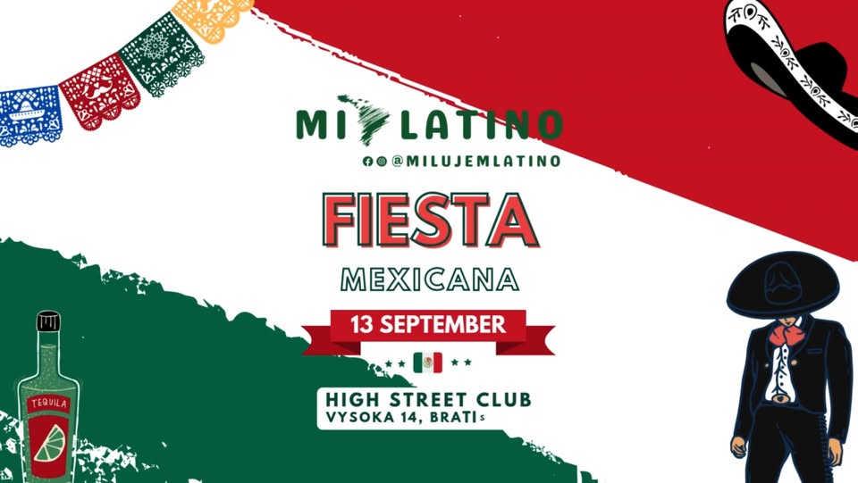 MiLatino Fiesta 🇲🇽 Saturday 13.09