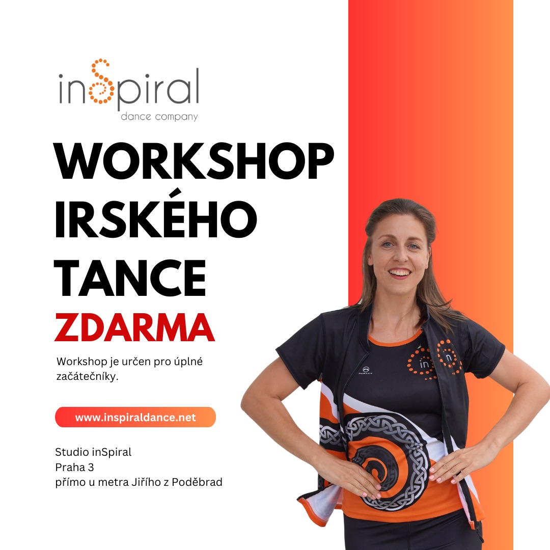 WORKSHOP IRSKÉHO TANCE ZDARMA