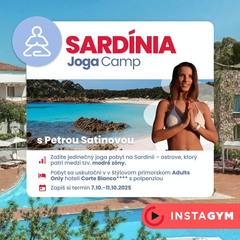 Yoga retreat v modrej zóne na Sardínii 🧘‍♀️🌴🌊
