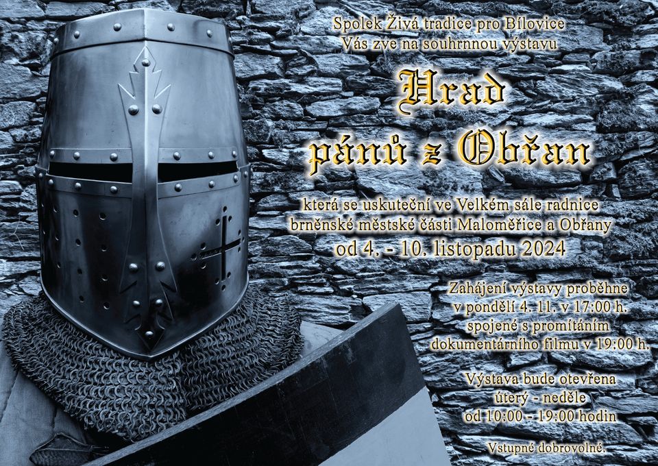 Výstava: Hrad pánů z Obřan